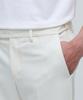 MUSINSA STANDARD Lightweight Tapered Turn-Up Hidden Banding Crop Slacks [Cream]