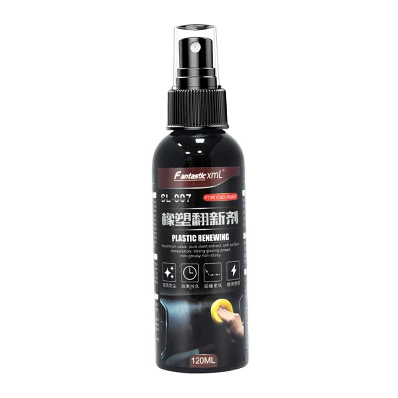 Car Trim Restorer Refreshing Prevent Premature Ageing Refurbish Agent for Interior Motorbike Motorcycle Plastic Parts Truck