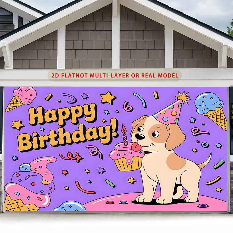 Party Backdrop Happy Birthday Birthday Photo Booth Background Front Door Decor