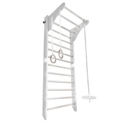 Kinder Wood Gymnastics Ladder White EU