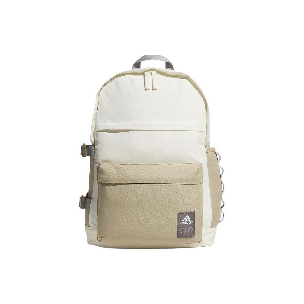 Adidas Recycled Material Backpack Medium Unisex Beige One Size