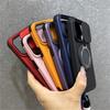 Armor Ring Stand Holder Slide Window Magnetic with Wrist Strap Phone Case for iPhone 16 15 Pro Max 13 12 11 14 Plus Bumper Cover