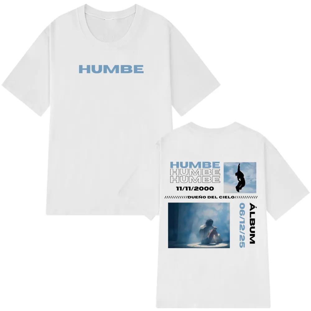 Singer Humbe Esencia Tour Graphics T Shirts Men Women Hip Hop T-shirt Short Sleeve Fashion Oversized Cotton T-Shirts Streetwear