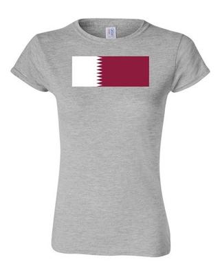 Junior Qatar Country Flag Doha Asia Arabic State Nation Patriotic DT T-Shirt Tee Unisex T-Shirt