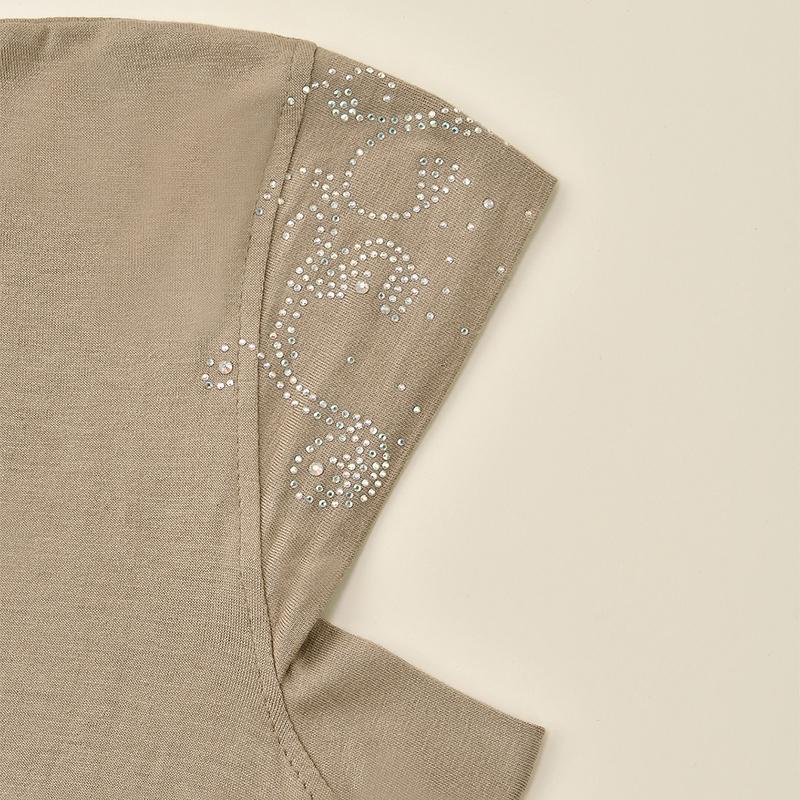 Shimmer Rhinestone Hijabs Full Neck Coverage Muslim Underscarf Women Scarf Turban Lady Cap Islamic Hat Unique Diamond Design Cap