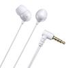 Sanwa Supply Stereo Earphones with Microphone (White) MM-HS709W FREE