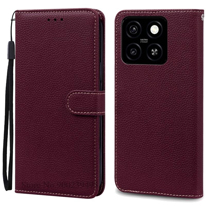 For ZTE Blade A55 Back Cover Phone Case For ZTE Blade A55 Case Wallet Leather Flip Cover For ZTE Blade A55 Silicone Fundas