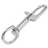 Edelstahl Tauchen Einseitige Karabinerhaken Einzelnes Ösen-Schnapphaken Schnalle 90mm 3.5in