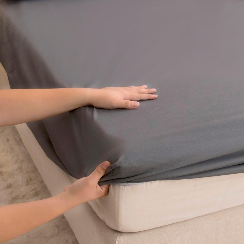 Wodoodporna dopasowana prześcieradło z gumką 360° Prześcieradło Pokrowce na materac Rozmiar Jednoosobowy Podwójny King Queen