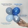 Sempertex Latex Balloons, Pastel Dusk Blue, 50 Pcs