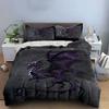 Purple Dragon with Patterns. Bedding Sets Duvet Cover Sets Duvet Covers Pillowcases(1 * Duvet Cover 2 * Pillowcases Without Duvet Insert)