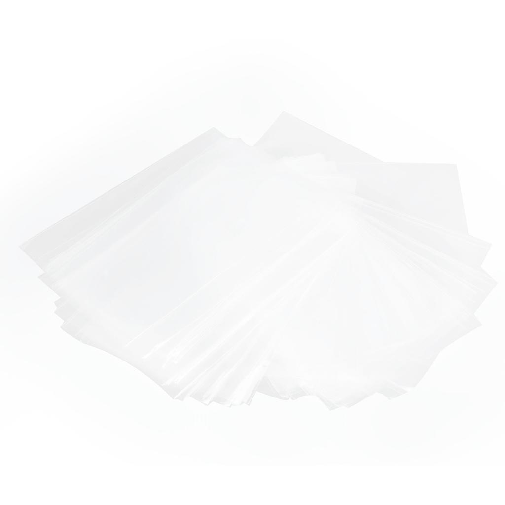 100 ks Sáčky na zmrzlinu Průhledné Obdélníkového tvaru Sáčky na bonbóny a čokoládu pro domov, svatbu