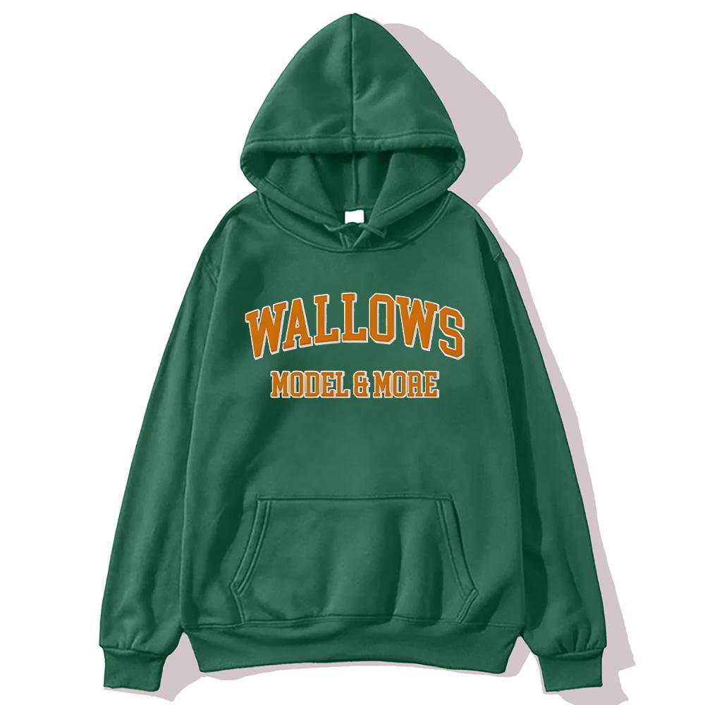 Wallows Model and More Hoodies Music Album Sweatshirts Unisex Long Sleeve Pullover High Street Women Men Loose Clothing