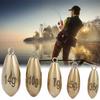 16 Stück Box Outdoor Angeln Kupferbleie Gewichte Angler Tackle Zubehör