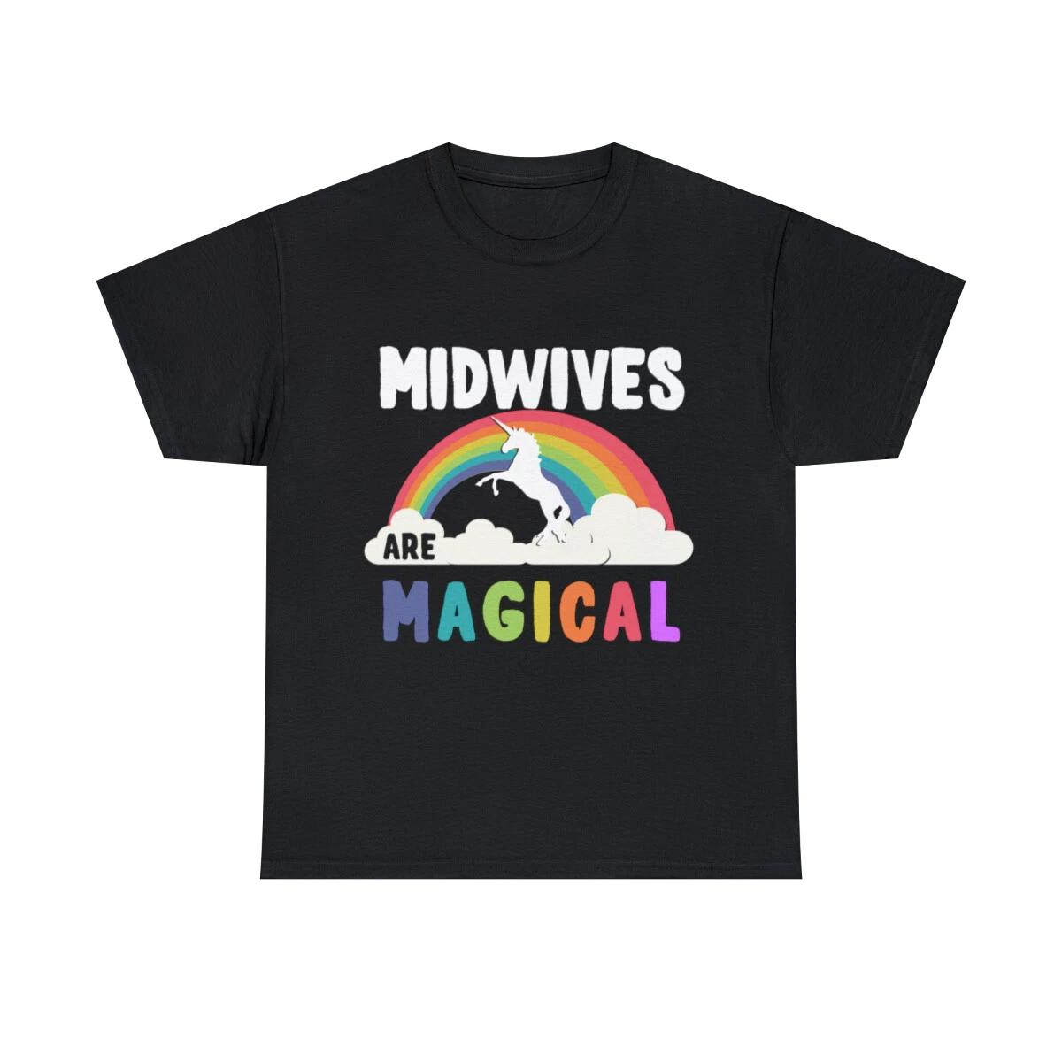 

Midwives Are Magical Graphic Tee Shirt, S-5XL XL
