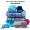 Crochet Yarn Multi-Colored Sweater Scarf Gloves Baby Garment Bundle Accessories DIY Gifts Comfortable Skeins Set Threads 4-Ply