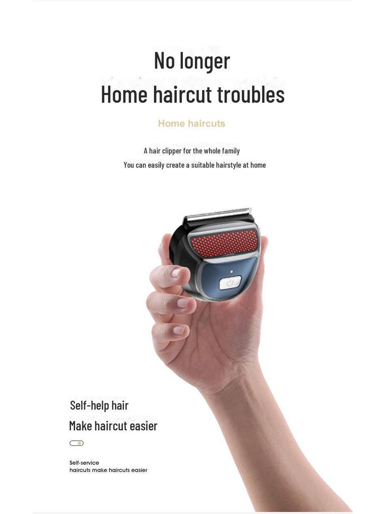 Waterproof Self-Service Men's Electric Hair Clipper