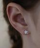 Tatiana (Silver 925) Opal Florette Earrings Ec3195