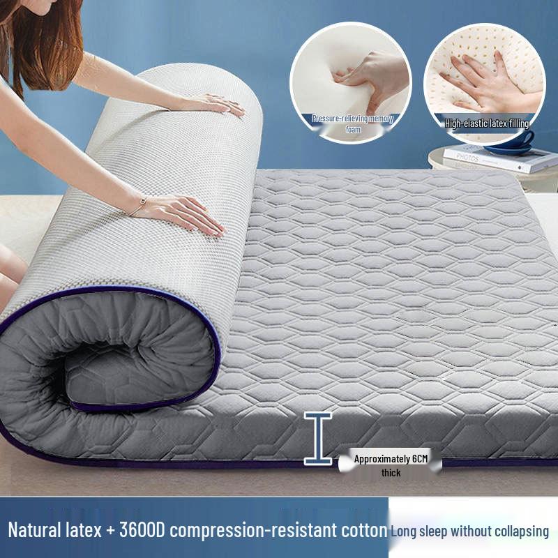 Latex Mattress Topper for Dorms and Futons