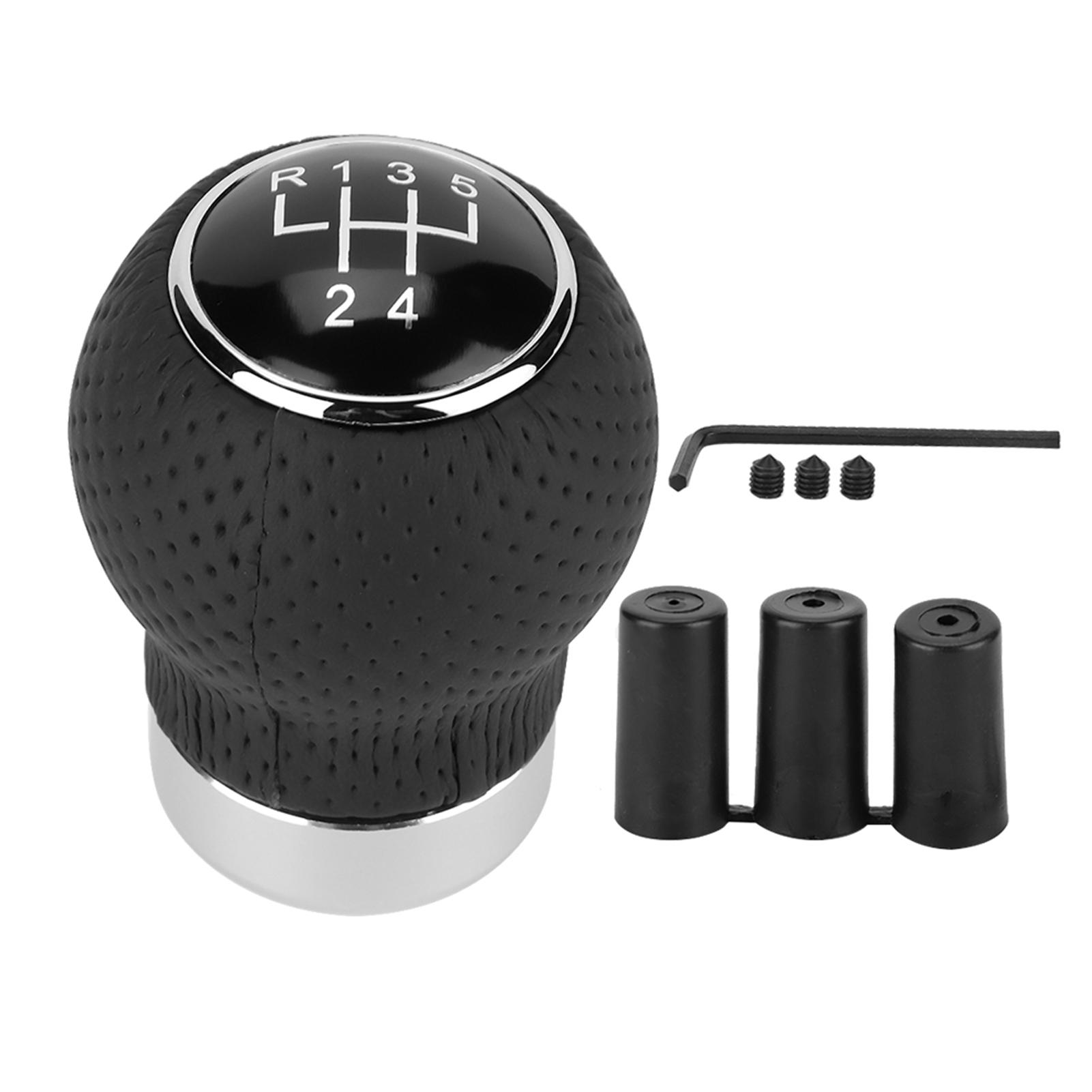 Kaisai Unisex 5Speed&6Speed Universal Car Gear Shift Knob Stick Head Shifter Hanldle Lever