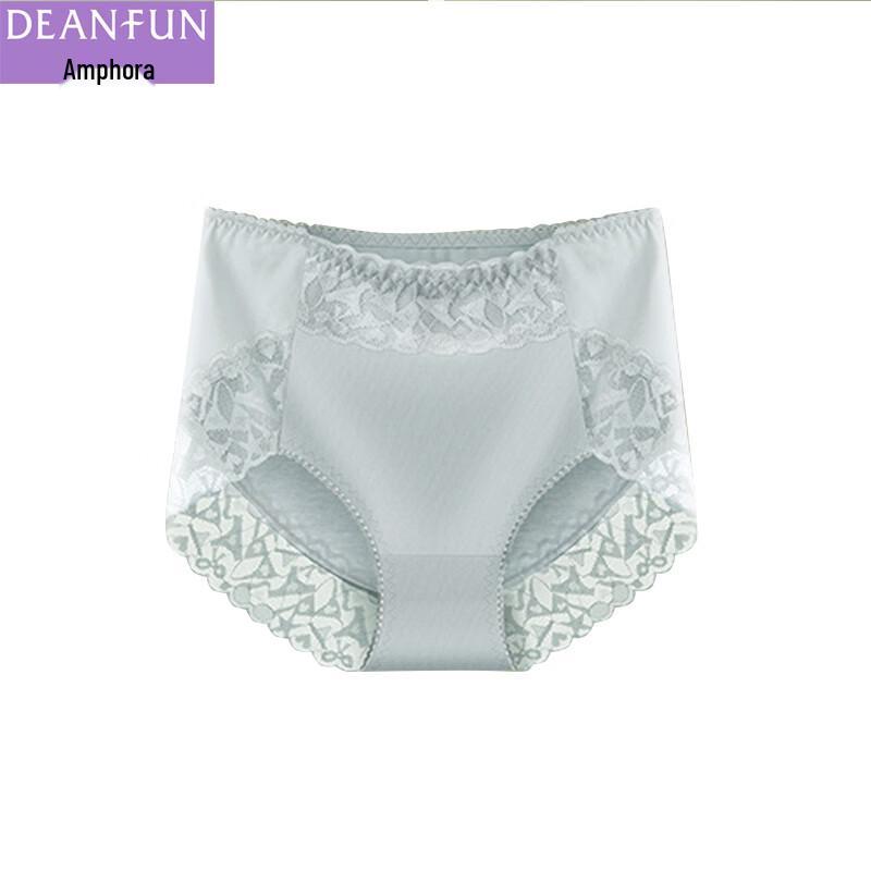 Deanfun Women's High-Waist Lace Cotton Boxer Briefs (4-Pack)