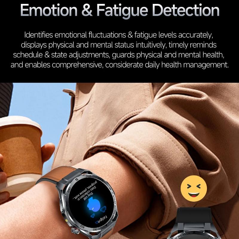 2026 New ECG+PPG Body Fat Analysis Health Smart Watch Uric Acid BP Blood Oxygen Bluetooth Call HD Screen Sports SmartWatch for Men Women