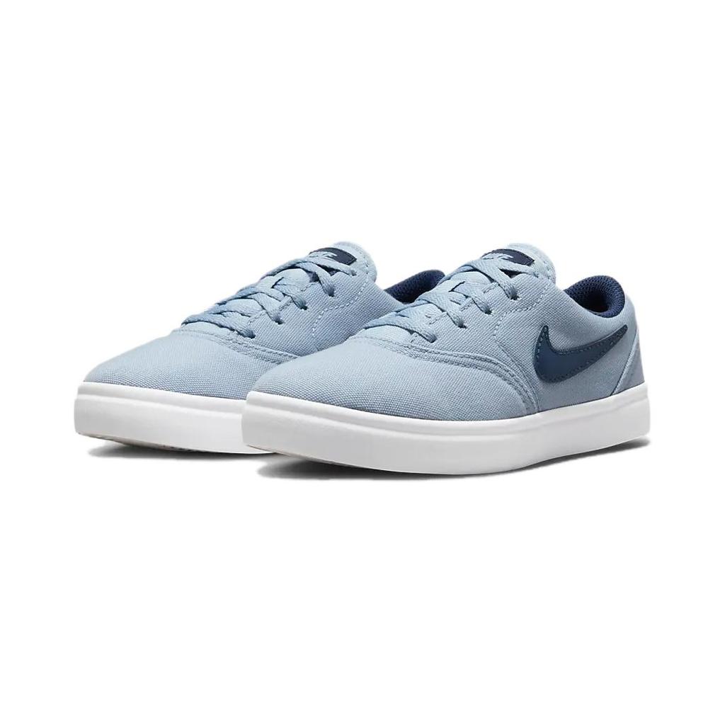 New Nike SB Check Cushioning, Wear Resistant Low Top Kids' Skateboarding Shoes Blue Children Aged 3 7 Years Old 905371-407