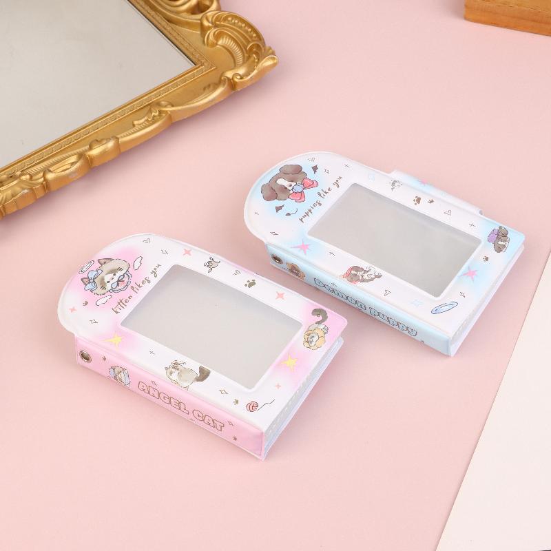 1 Piece 28 Card Slots Photo Card Binder 3-Inch Kpop Photo Card Photo Album Postcard Photocards Holder Cardalbum For Photographs