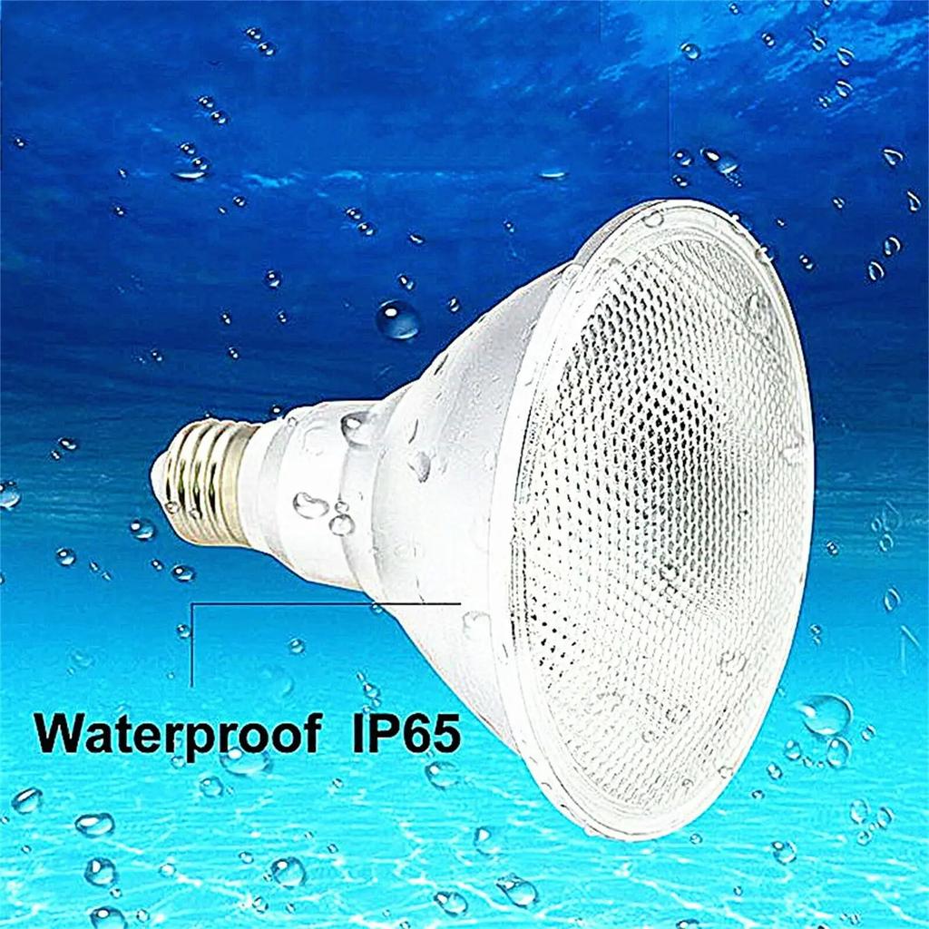 E27 15W 25W Dimmbare RGB PAR30 PAR38 Par-Scheinwerfer Wasserdichte LED-Spotlampe Flutlicht mit Fernbedienung Bunte Heimdekoration
