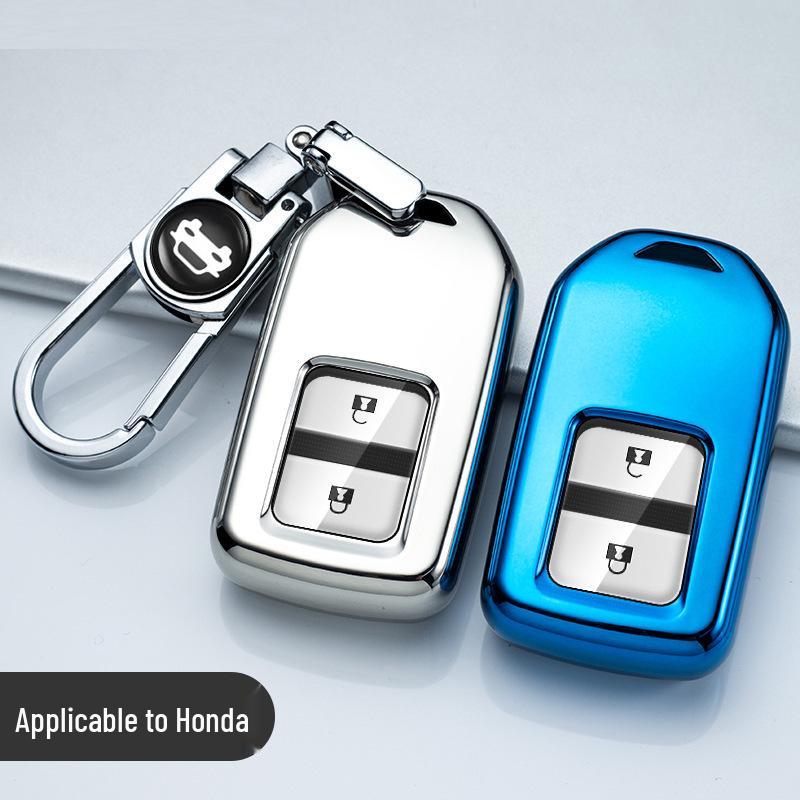 Honda Key Case Set: Compatible with Accord, Avancier, CRV, Vezel, Civic, XRV, Jade, Crider, Fit.
