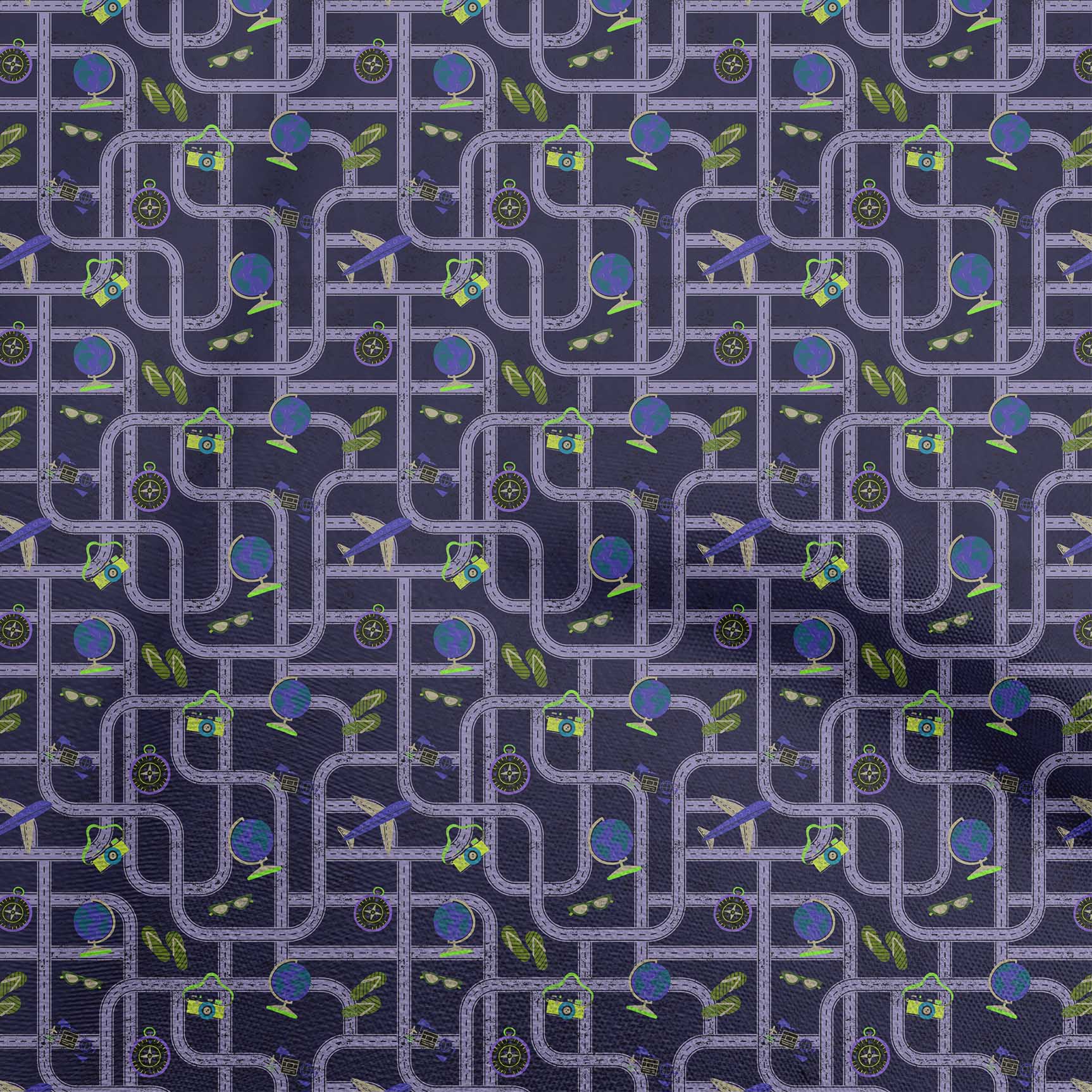 

oneOone Cotton Flex Light Blue Fabric Travel Quilting Supplies Print Sewing Fabric By The Yard 40 Inch 42 Inch Wide - Viscose Chiffon жовтий