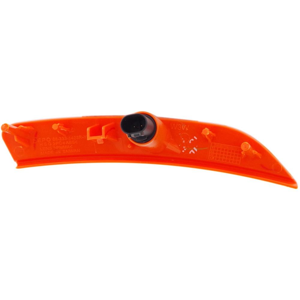CAPA Side Marker Set For 2015-2017 Chrysler 200 Front Left and Right with Bulb