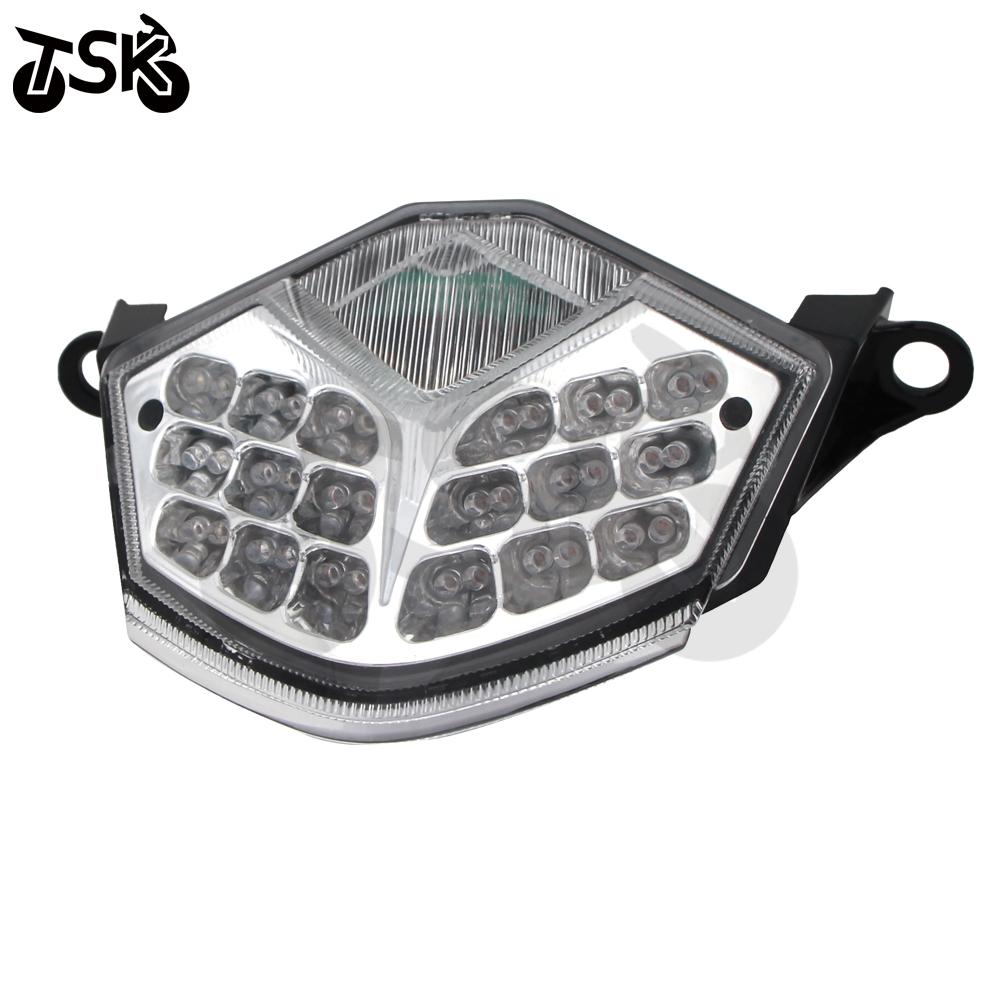 Motorcycle Tail Light Brake Turn Signals Rear LED Lamp For Kawasaki Z750 2007-2013 ZX10R 2008-2010 Z1000 2007-2009 ZX6R