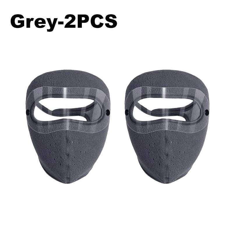 Ski Mask with Goggles Winter Warm Face Mask Anti Dust Cycling Bicycle for Men Women Cold Weather Outdoor Motorcycle Thermal Mask