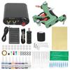 Complete Tattoo Machine Kit Professional Tattoo Kit with Coils Tattoo Machine 9 Ink Needle for