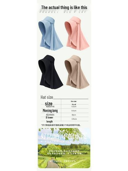 MEET SUNNY Sun Protection Hat Mask