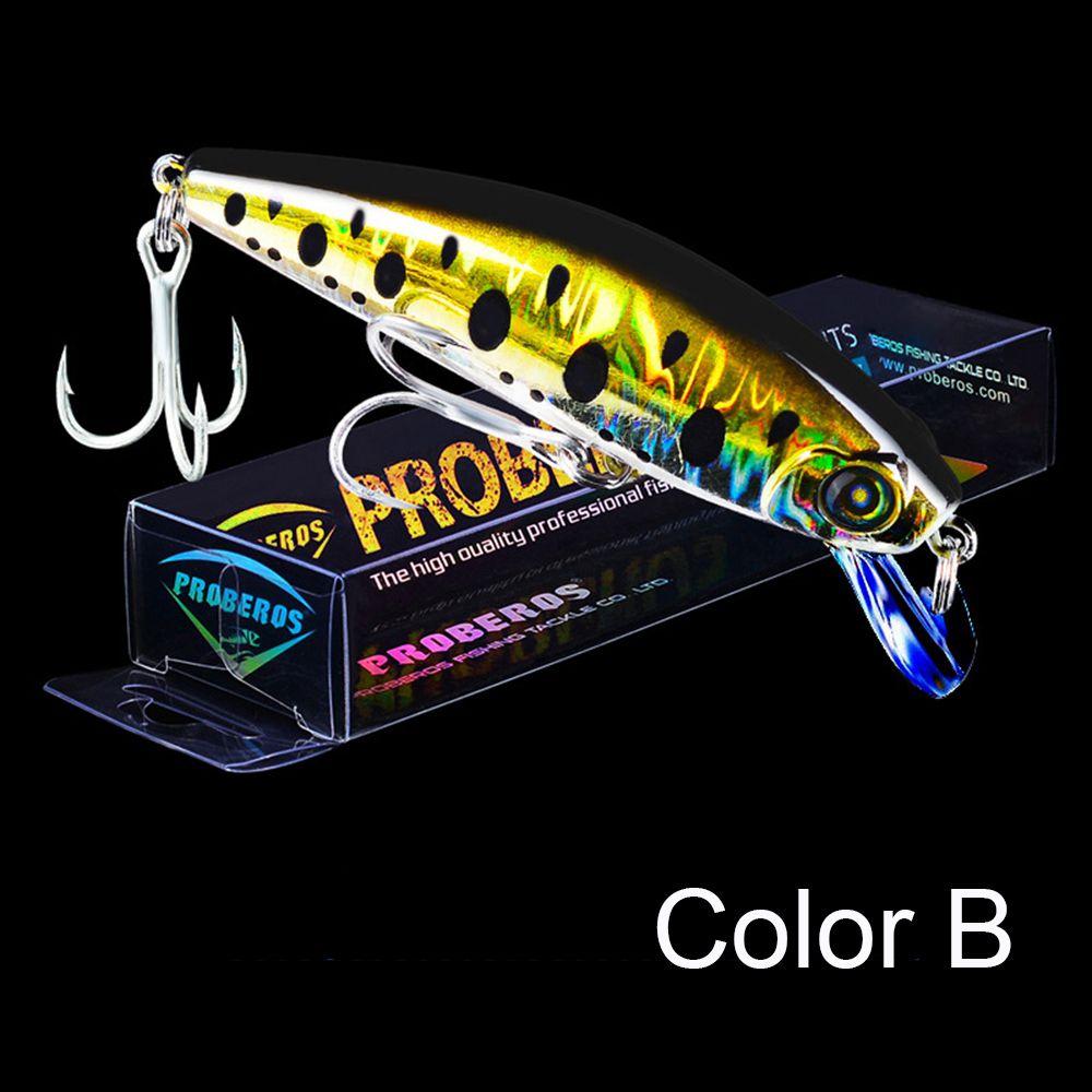 Japan Design Tackle Crankbaits Fish Hooks Winter Fishing Minnow Lures Slowly Sinking Minnow Baits