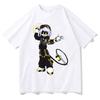Sommer Anime Morddrohnen T-Shirts Streetwear Damen Unisex Sommer Mode Übergroßes Kurzarm T-Shirt Baumwoll T-Shirts Oberteile