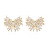 Zirconia Butterfly Rhinestone Buckle Earphone Clip - Multi-Functional, High-End Accessory.