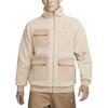 Nike Embroidered Reversible Jacket Men Outerwear Khaki DZ4713-126