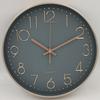 12 Inch 30CM Silent Wall Clock, Fashionable Home Living Room 3D Digital Minimalist Clock