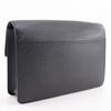 LOUIS VUITTON Selenga Business Bag M30782 Aldoise black Taiga mens Used
