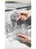 Wall-Mounted Suction Cup Face Towel Storage Box for Bathroom