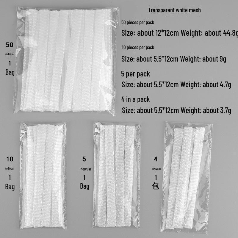 Elastic Makeup Brush Protection Net Cover for Anti-Friction and Shaping