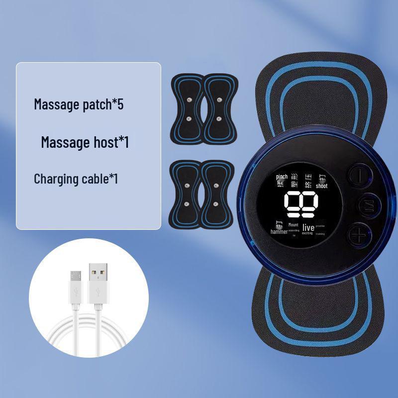 Smart Cervical Muscle Relaxation Massager Pad with Multifunctional Waist & Back Pulse Massage