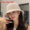 Knitted Fashionable Fishermans Hat With Weaving Pattern Design For Daily