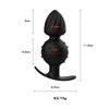 Silicone Anal Beads Butt Plug Built In Ball Prostate Massage Masturbation Sex Toys for Women Men Gay Couples Adult Games
