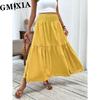 GMXIA Women's Fashion Leisure Casual Summer Spring Skirt