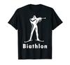 Biathlon Ski Ski Winter Sports Cross Country Ski Rope T-Shirt
