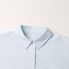 2025 Spring Commuter Style Women's Loose Irregular Solid Color Straight Shirt